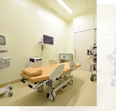 充実した設備の導入